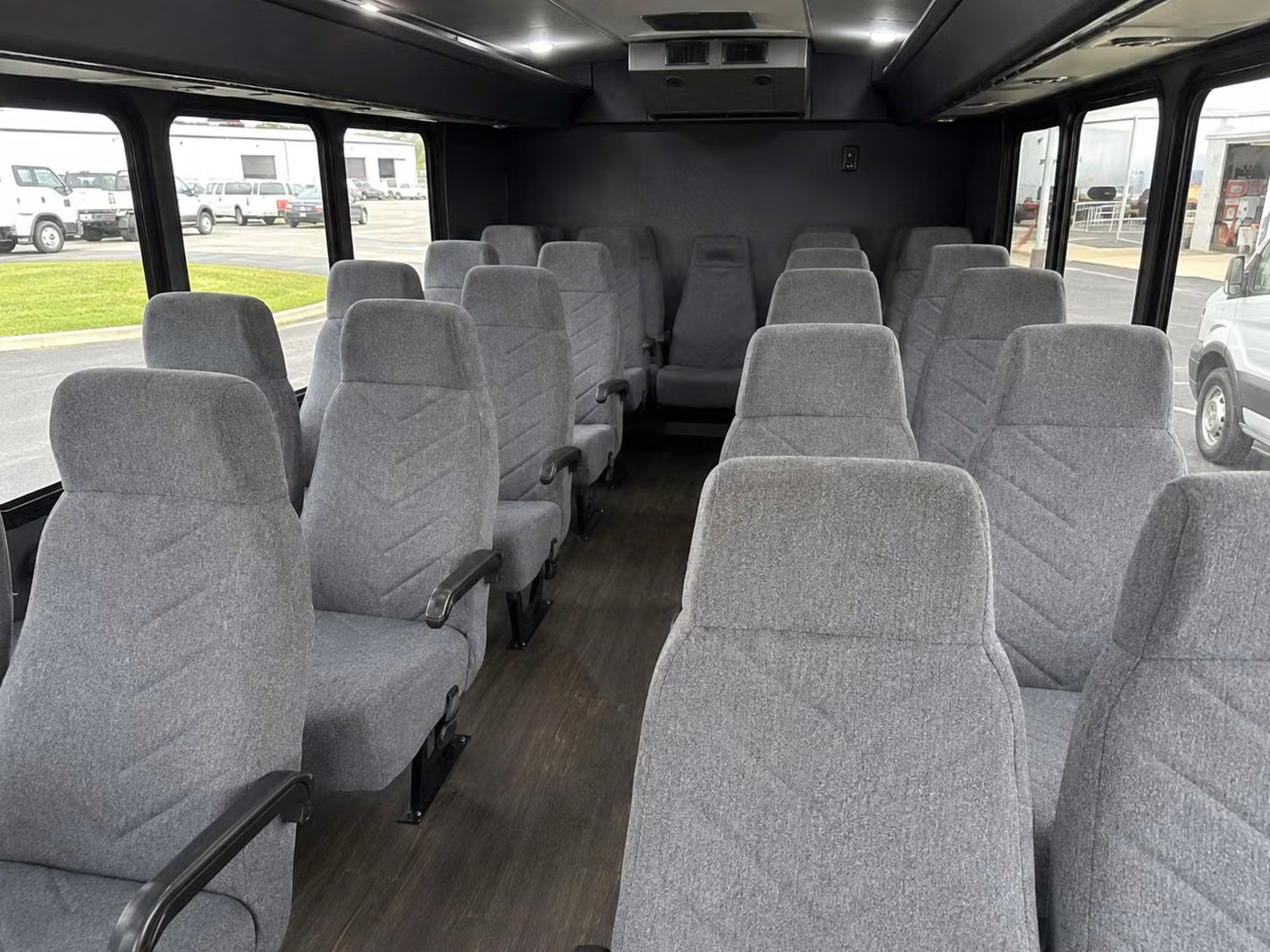 18 passenger minibus inside