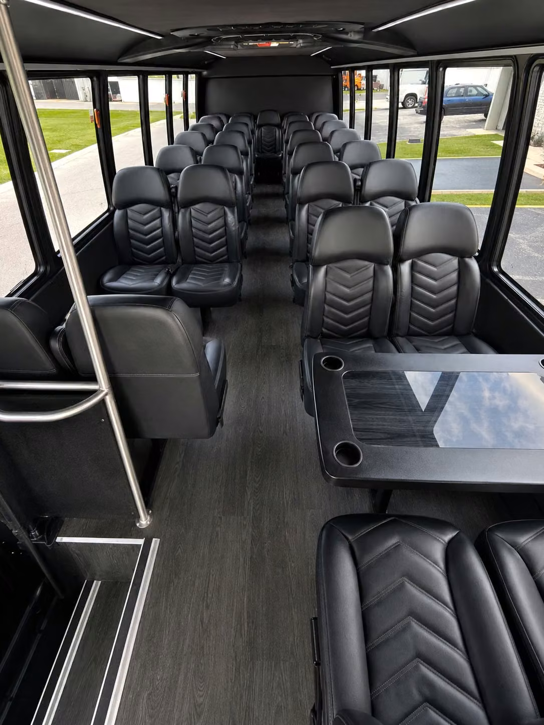 20 passenger minibus inside