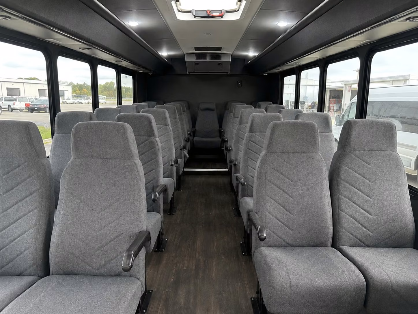 20 passenger minibus interior