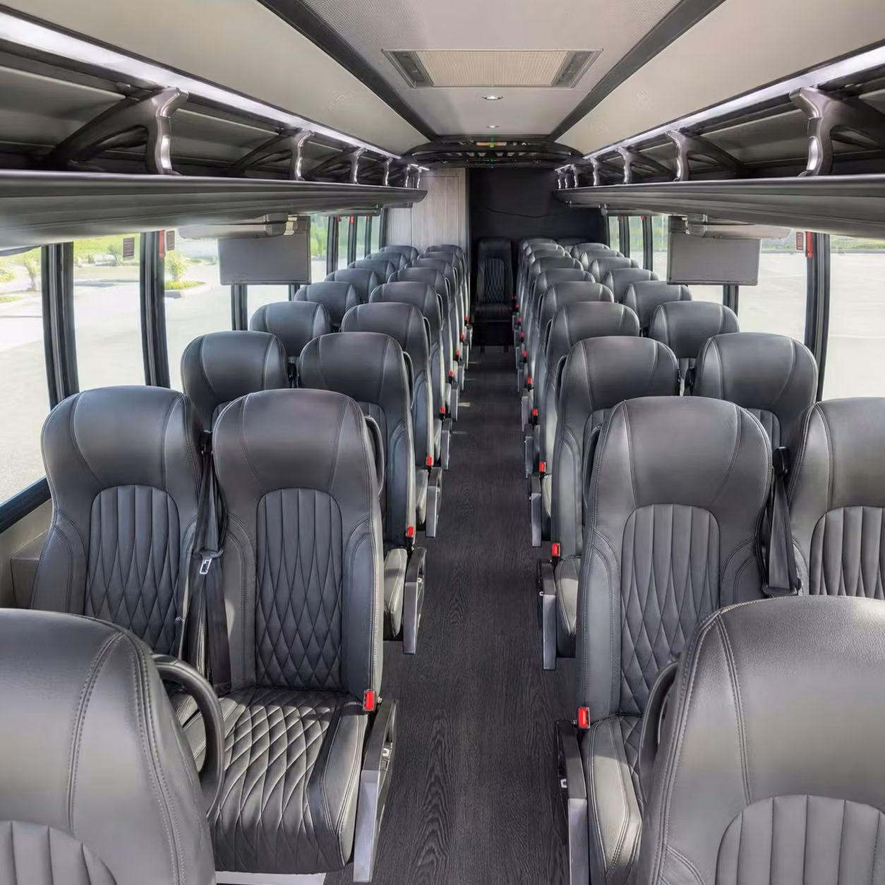 35 passenger minibus inside