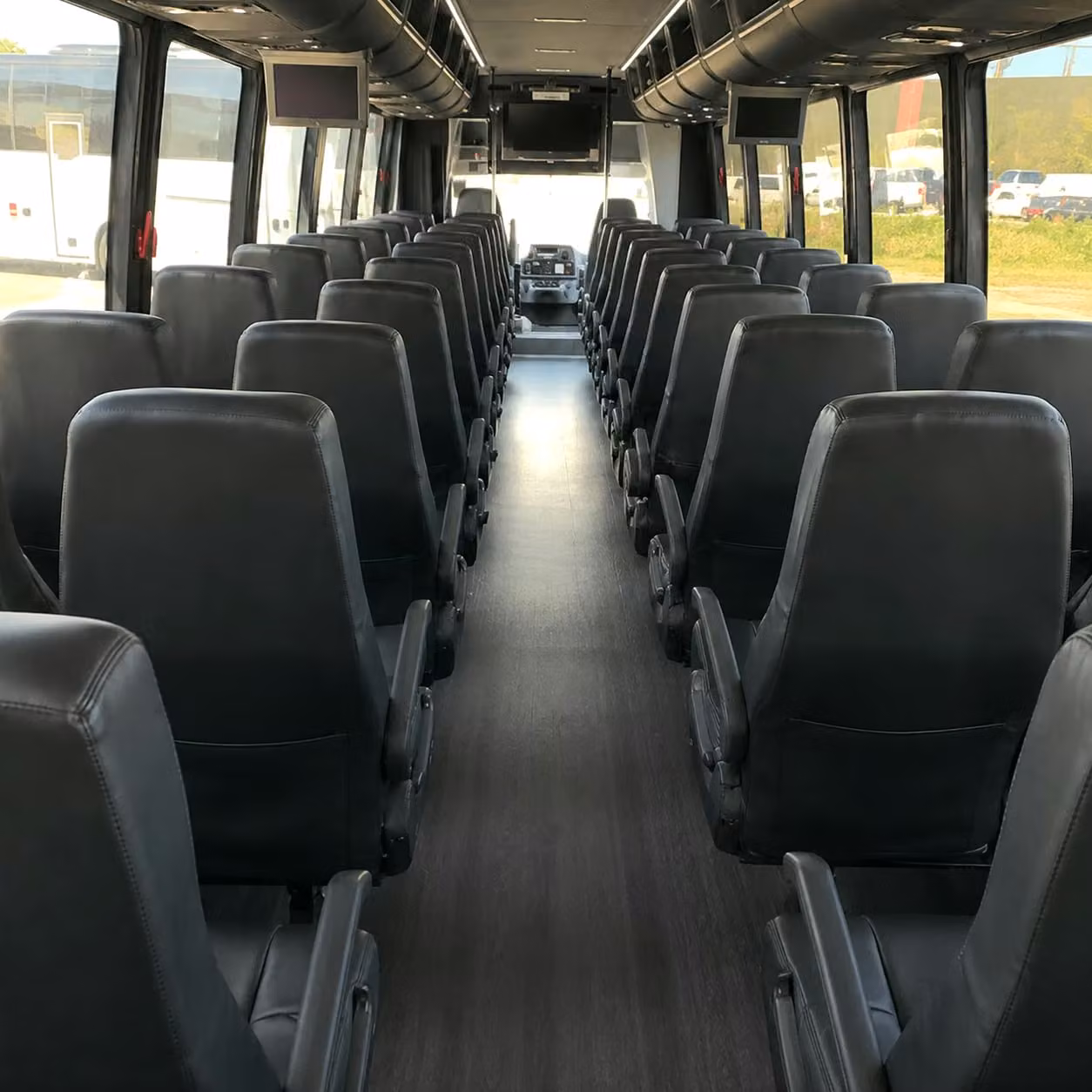 35 passenger minibus interior