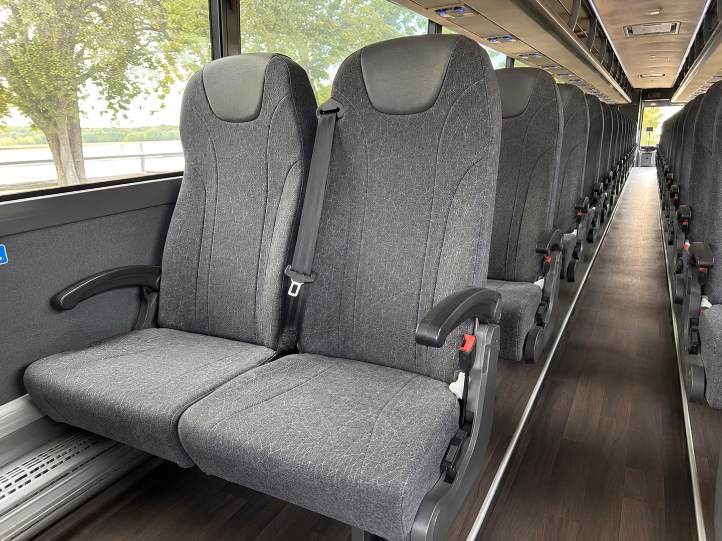ceremony to reception transfer buses in new braunfels