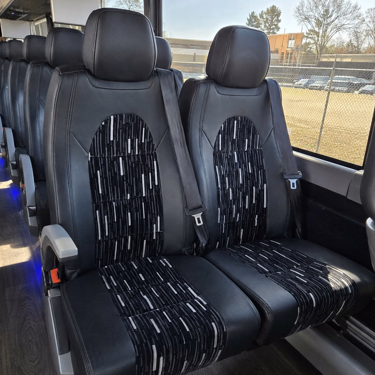 how bus type and size change charter bus rental prices in new braunfels texas