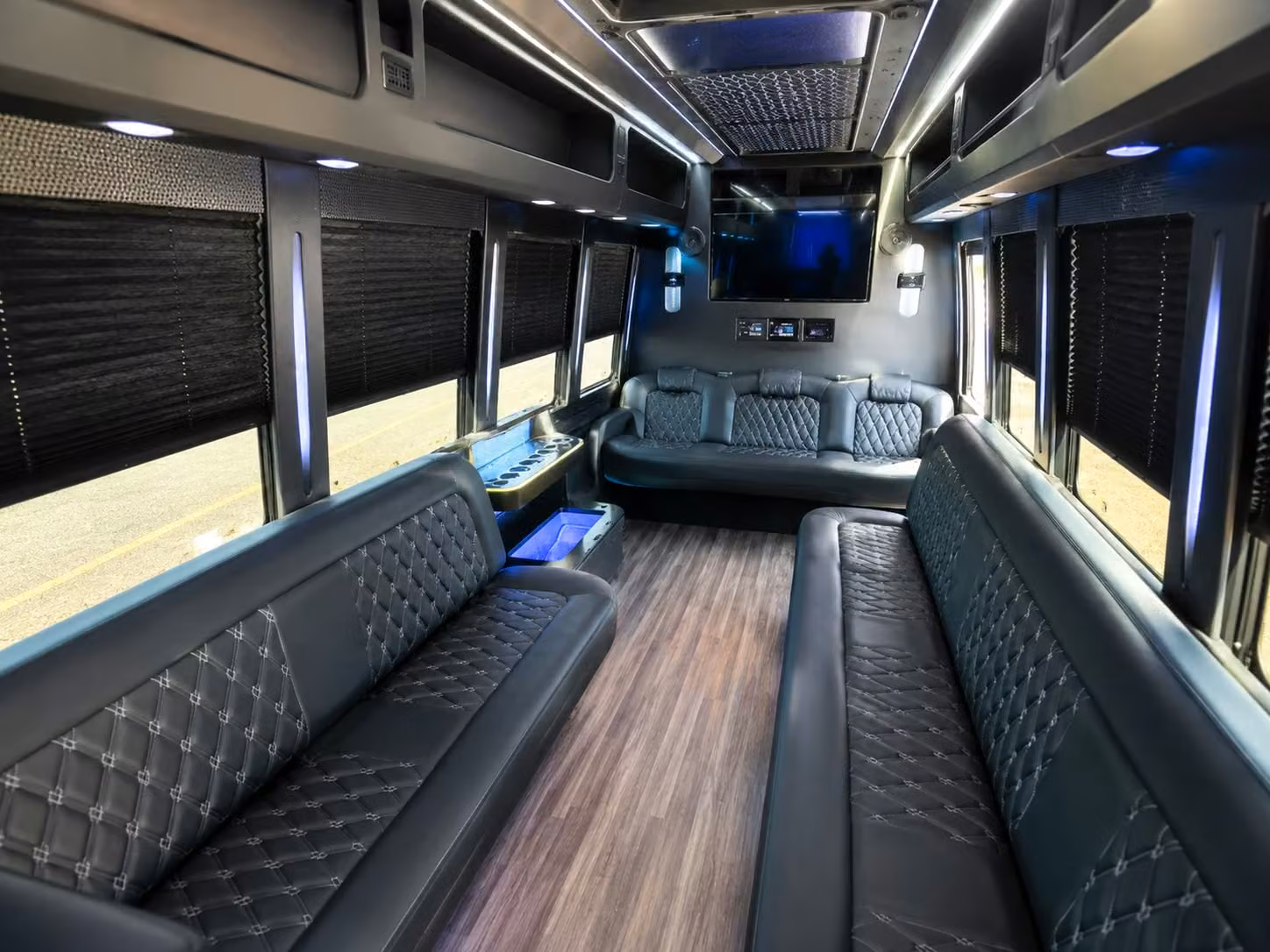 new braunfels prom party buses ride in style through the hill country