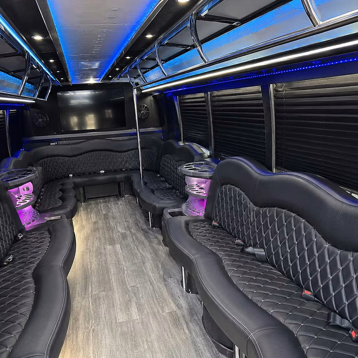 party bus interior