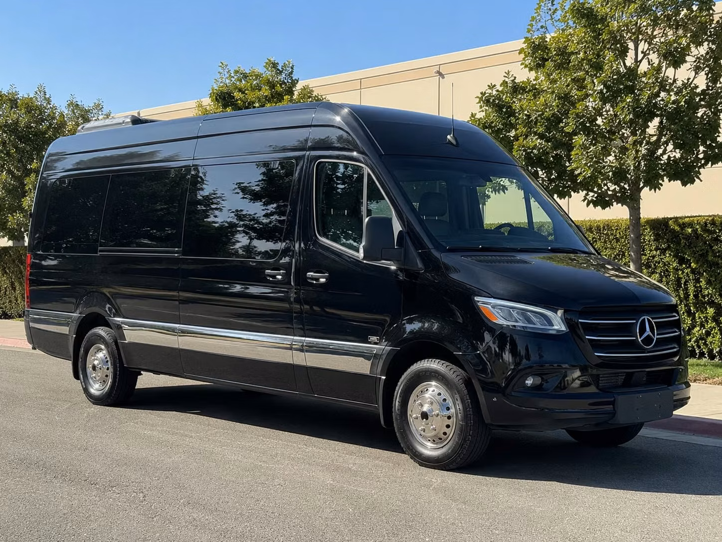 sprinter van with driver